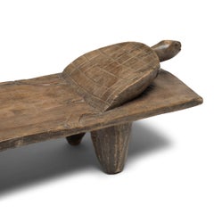 Early 20th Century Senufo Gbag Turtle Bed