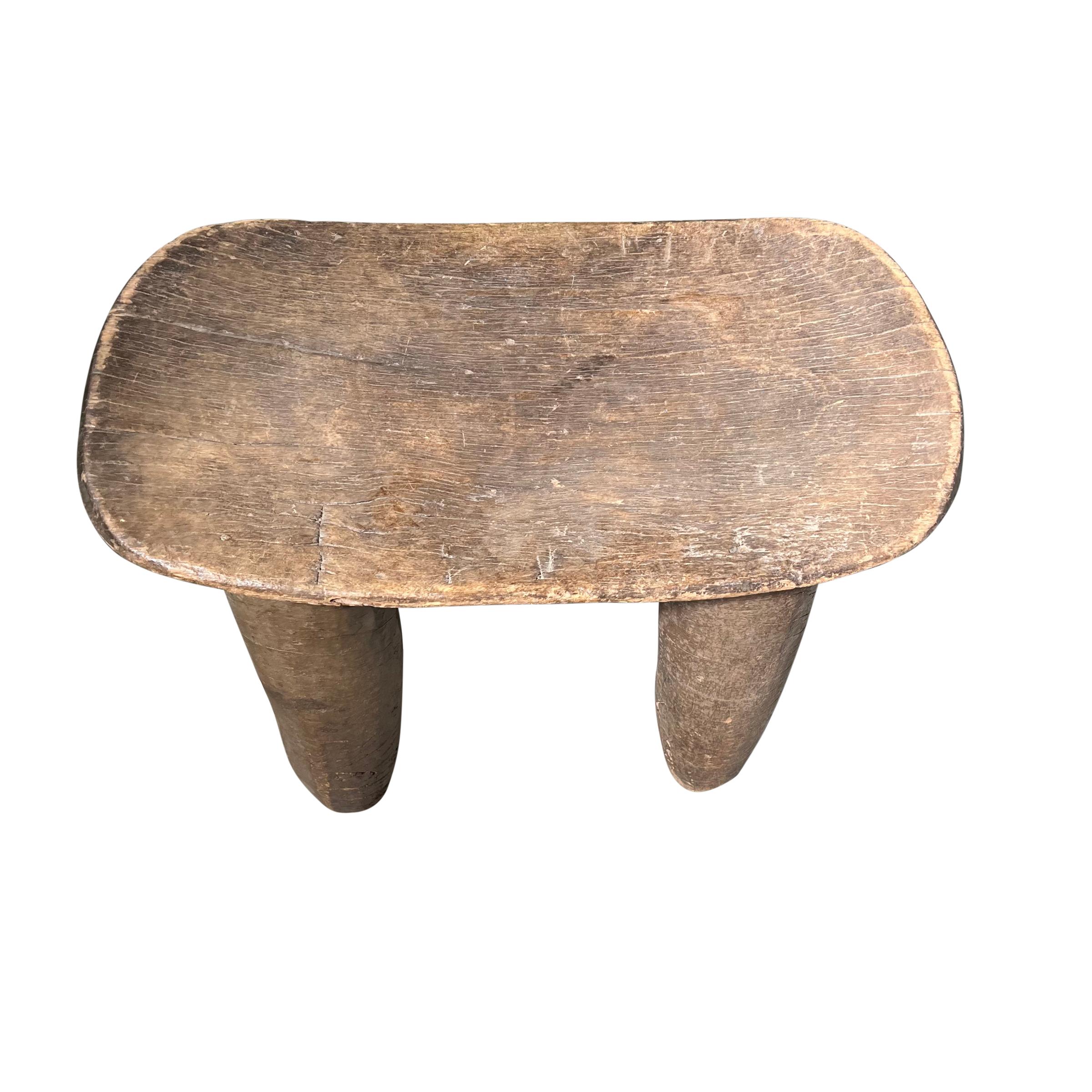 Hand-Carved Early 20th Century Senufo Table For Sale