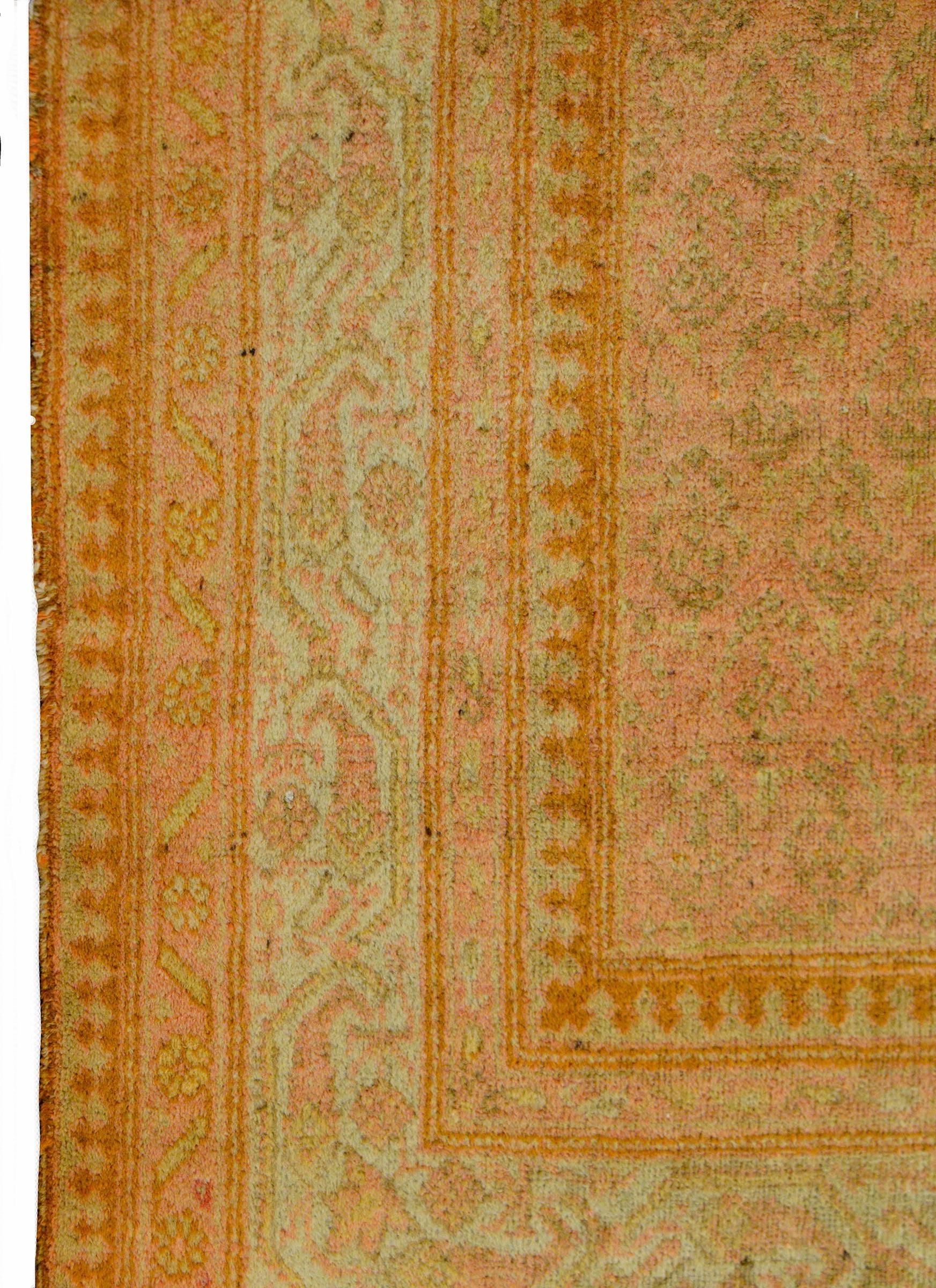 Wool Early 20th Century Seraband Rug