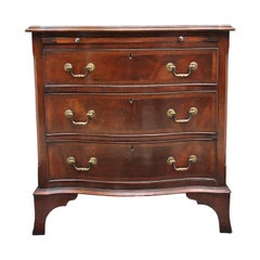 Antique Early 20th Century Serpentine Chest of Drawers