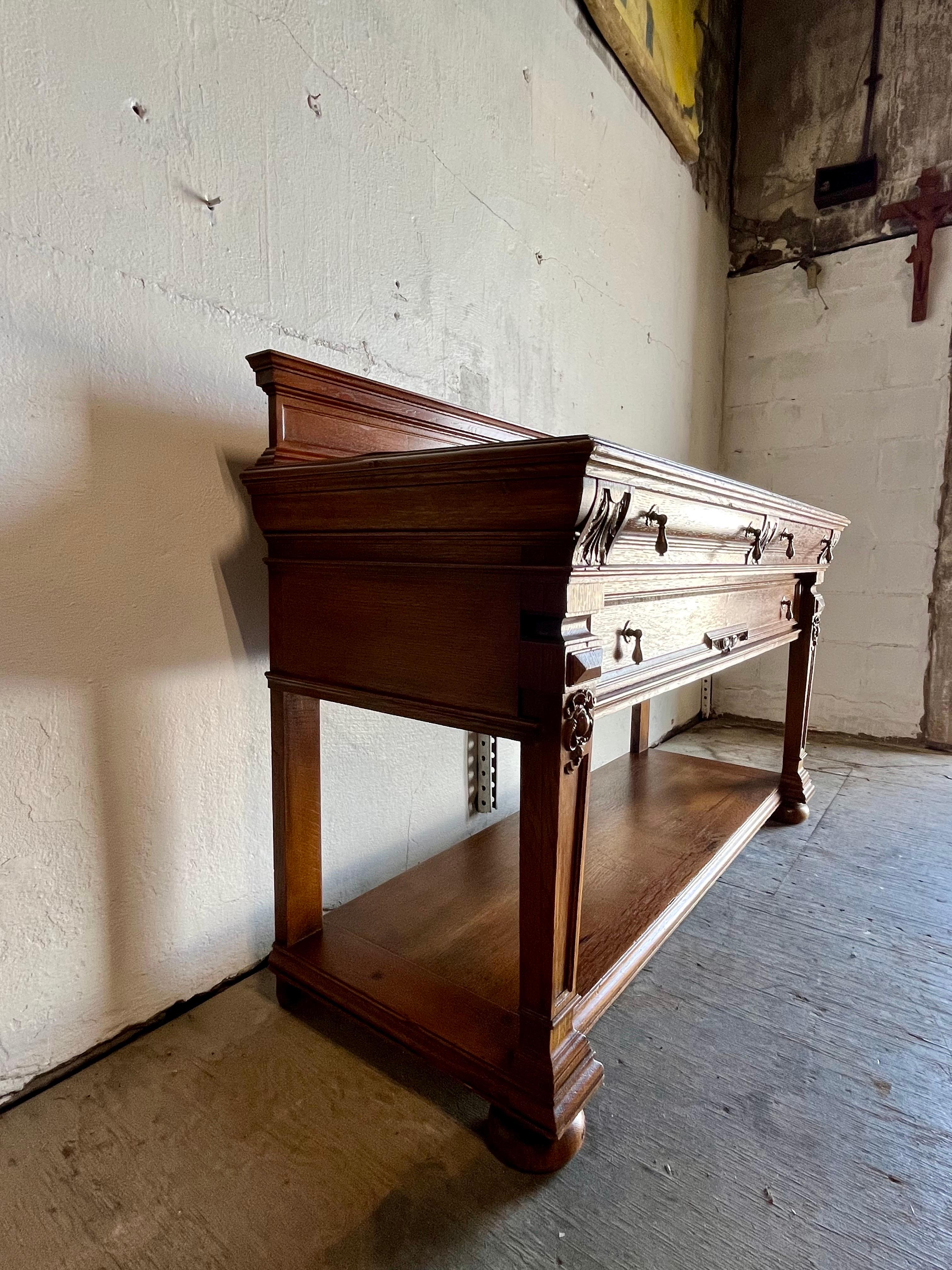 Buffet de service du début du 20e siècle Bon état - En vente à W Allenhurst, NJ