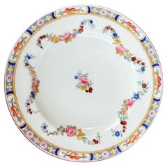 Used Early 20th Century Set 36 English Hand Decorated Minton Fine China Bread Plates