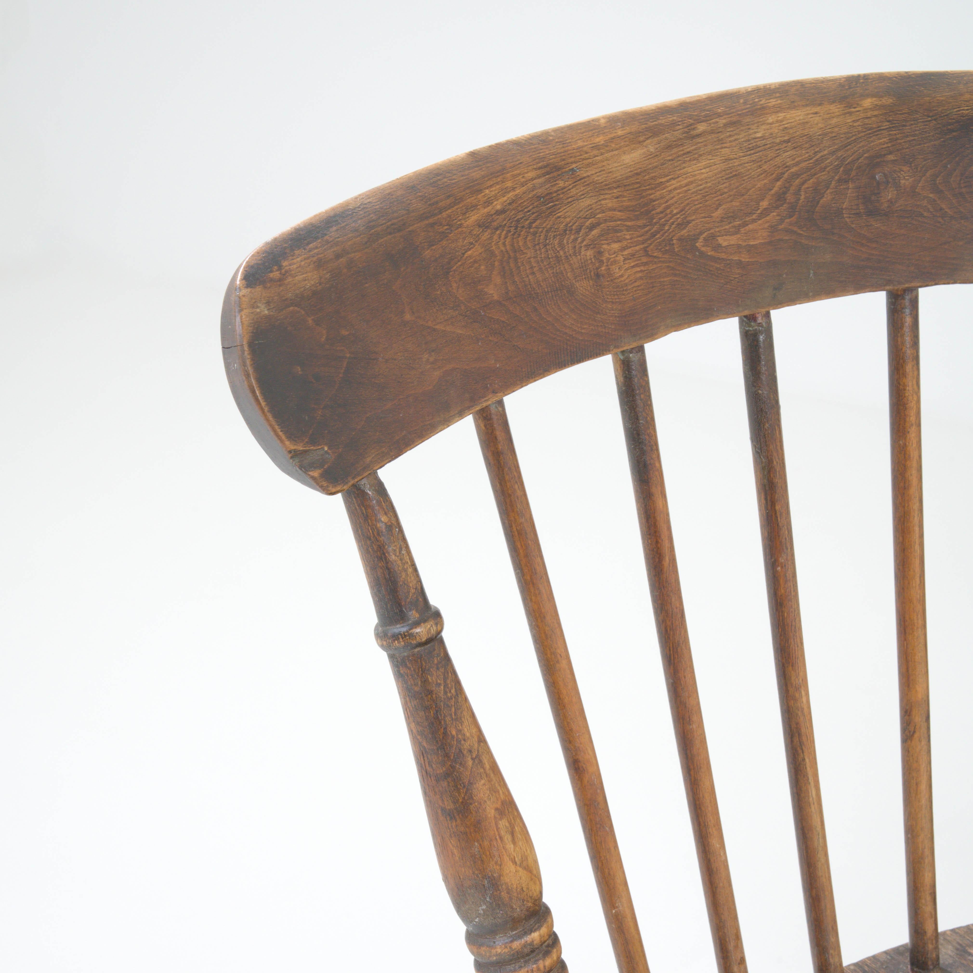 Early 20th Century Set Of 6 Wooden Dining Chairs For Sale 1