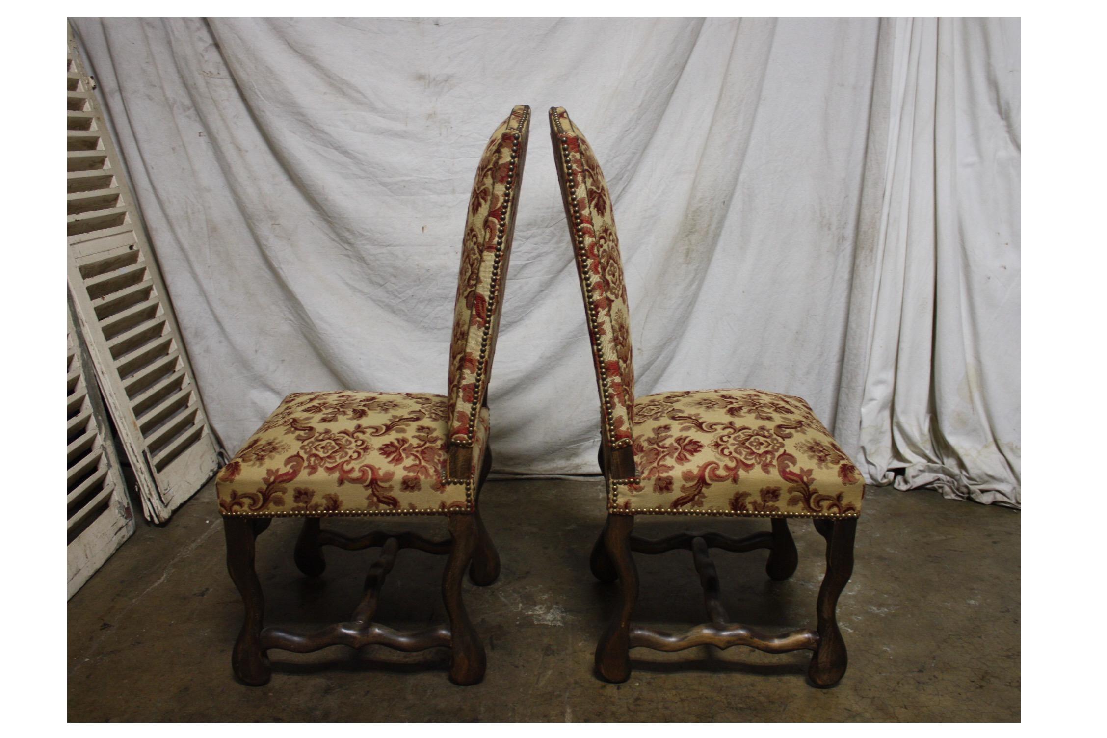 Early 20th Century Set of 8 French Dining Chairs 2