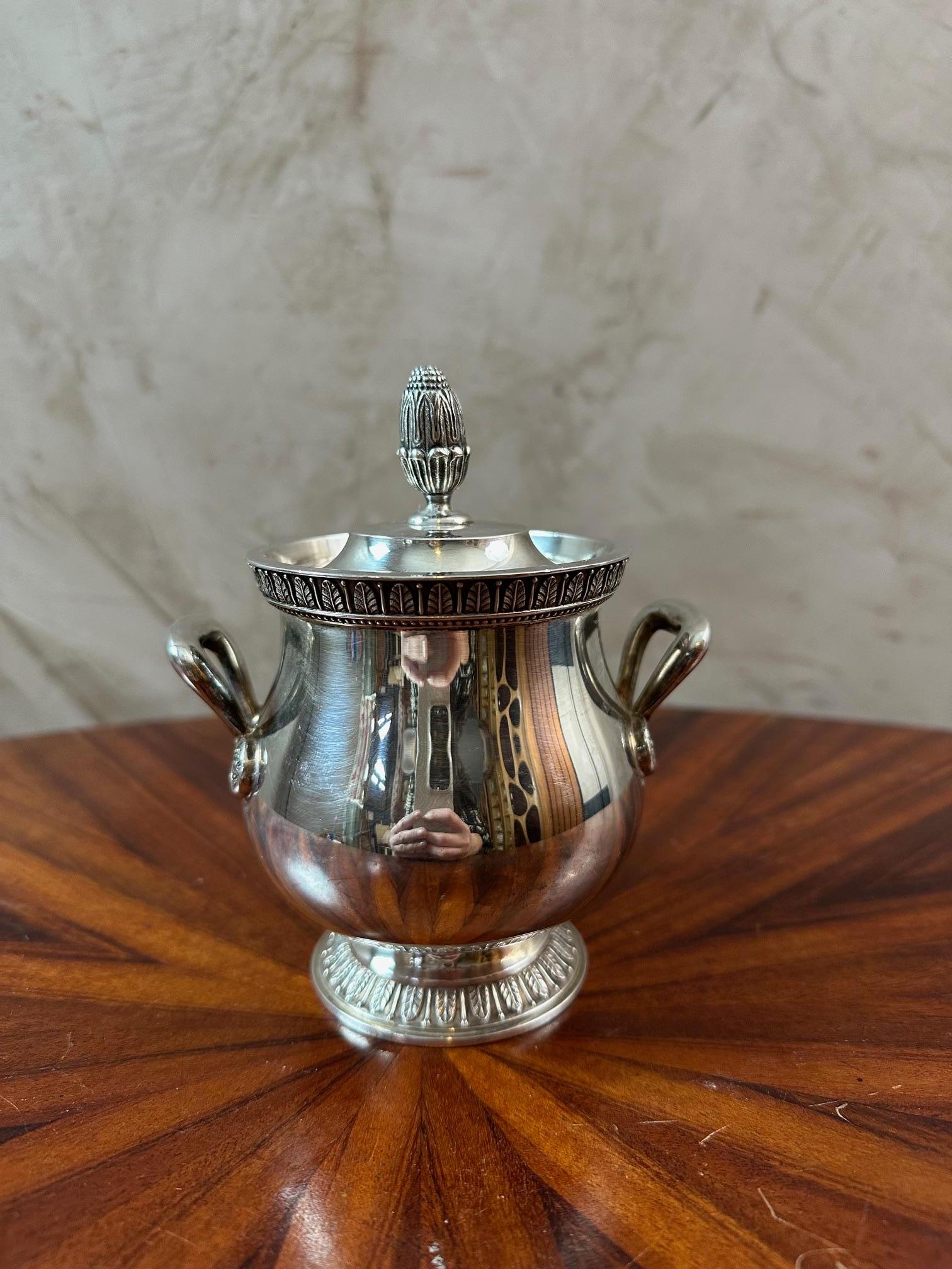 Early 20th century Set of Silver Plate Christofle Tea and Coffee Serving Pieces 5