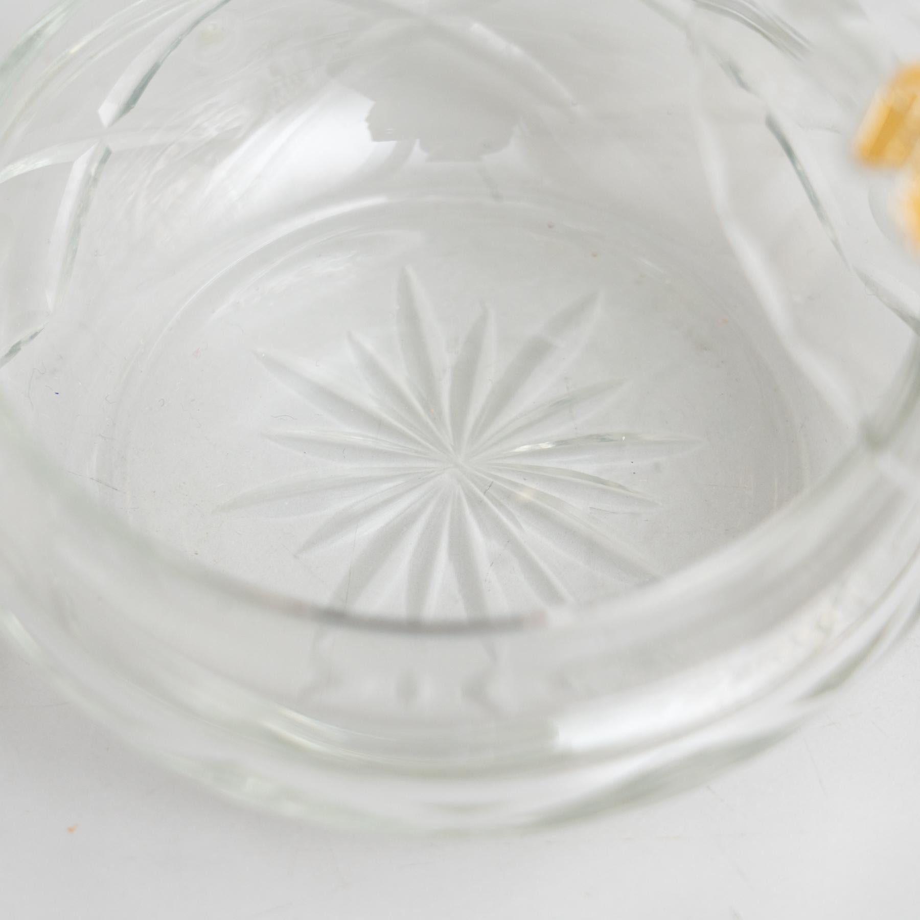 Early 20th Century Set of Three Antique Glass Bottles and Containers 8