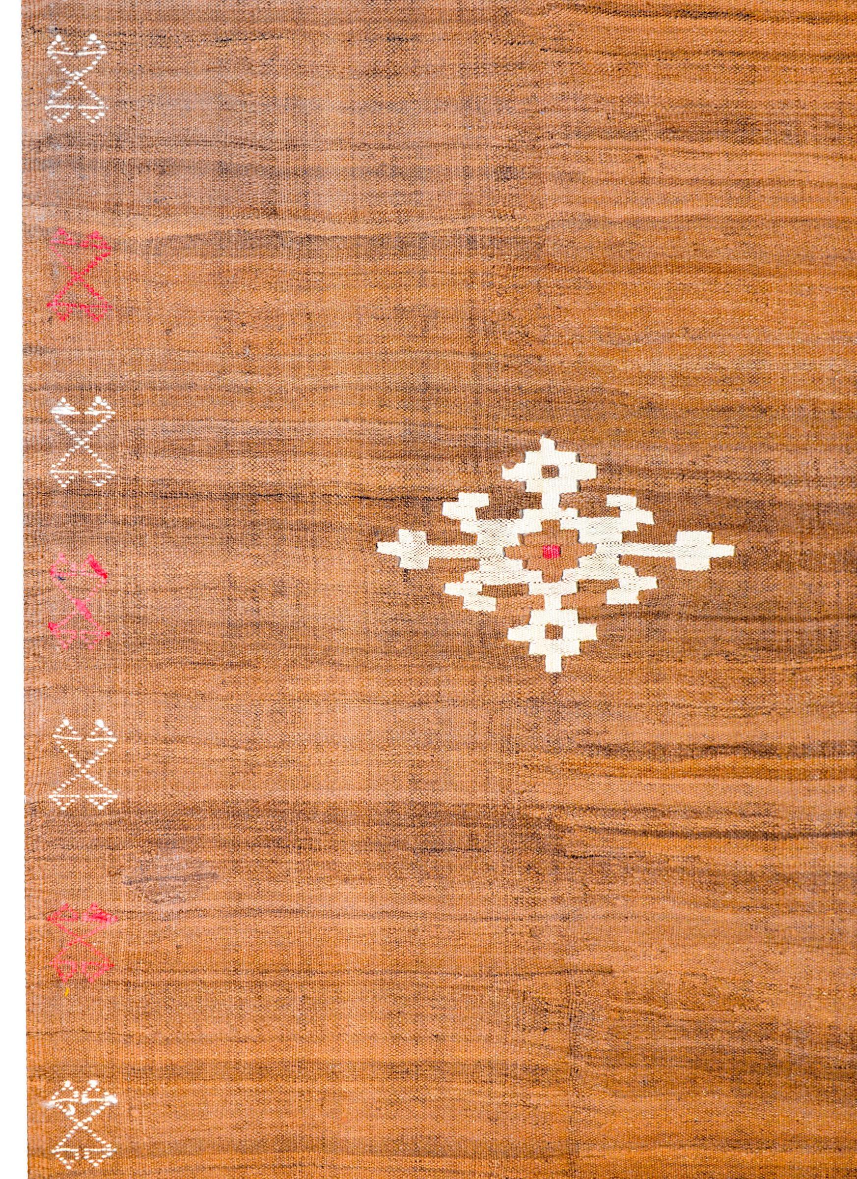 Shahsavan-Kelim-Teppich aus dem frühen 20. Jahrhundert (Mitte des 20. Jahrhunderts) im Angebot