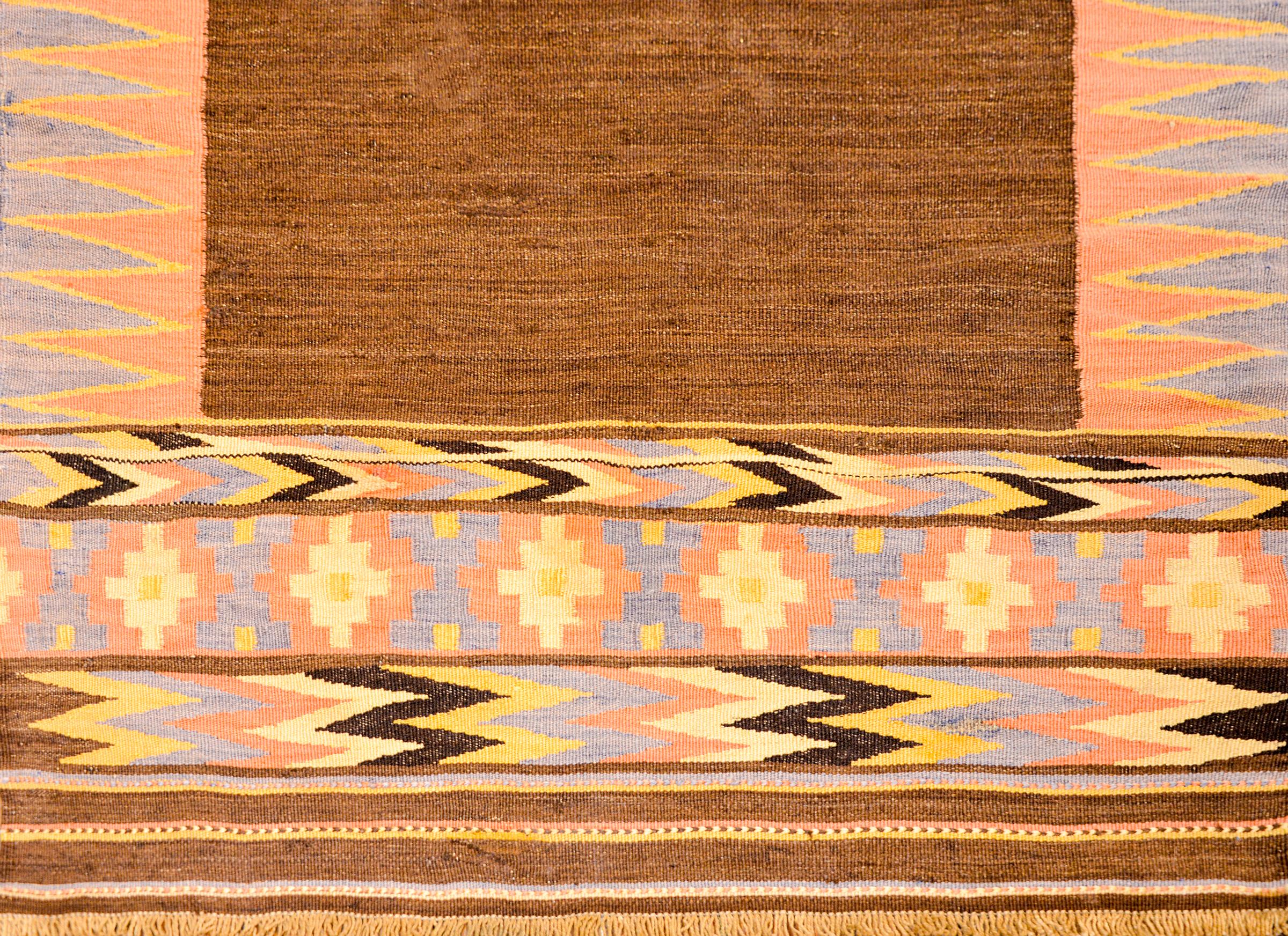 Early 20th Century Shahsevan Kilim Rug In Good Condition In Chicago, IL