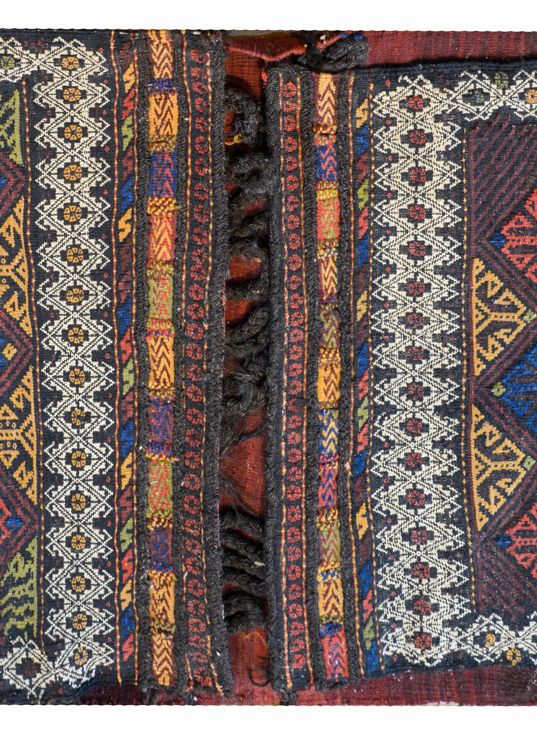 Bolsa de montar Shahsevan de principios del siglo XX Persa en venta