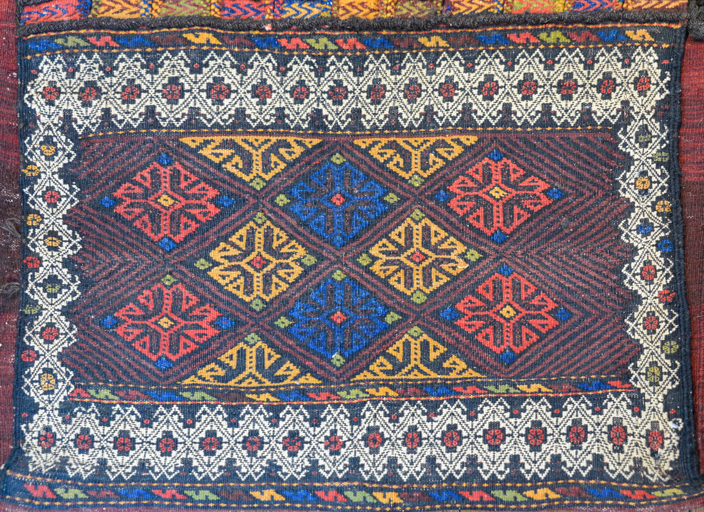 Bolsa de montar Shahsevan de principios del siglo XX mediados del siglo XX en venta