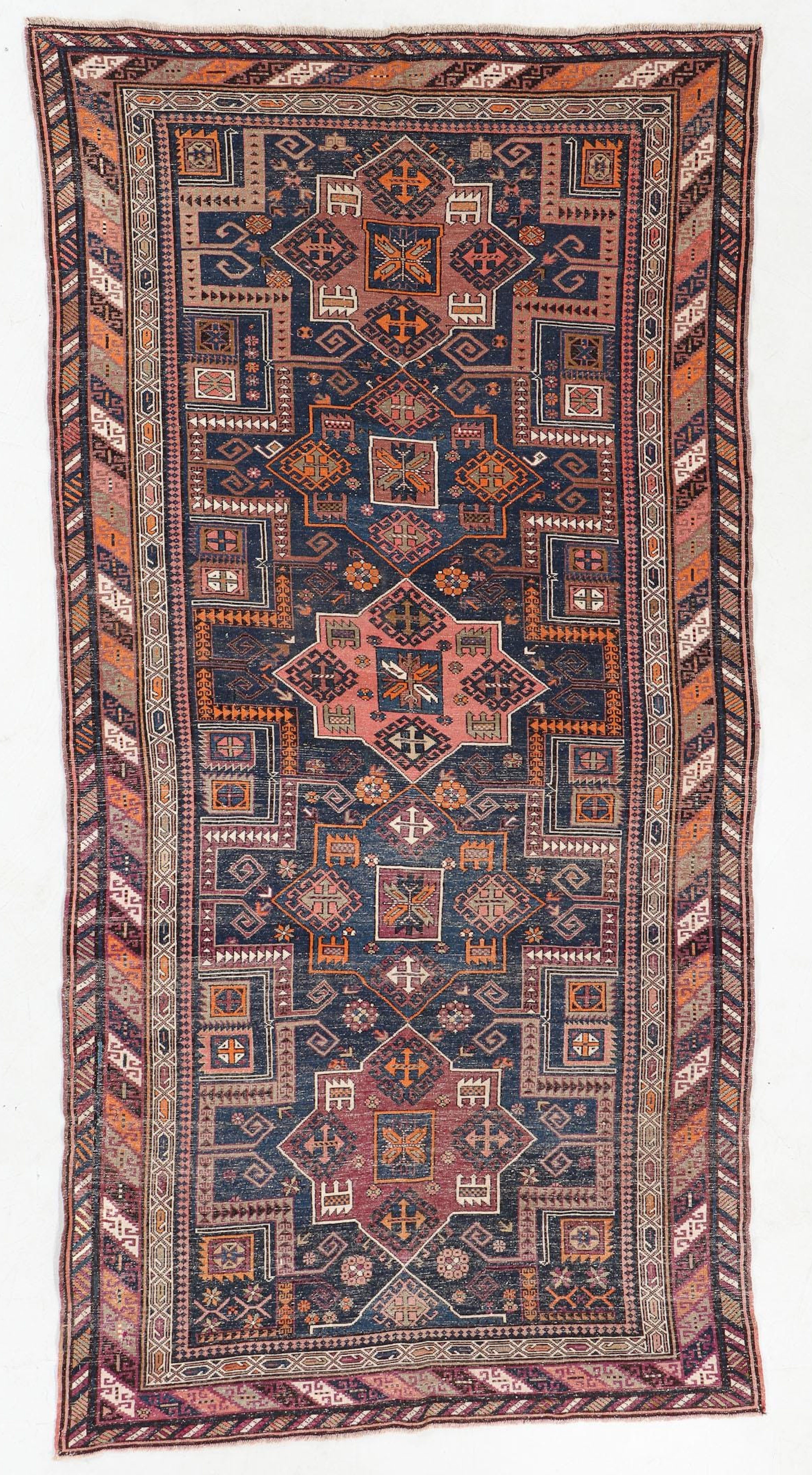 Caucasian Early 20th Century Shirvan Rug For Sale