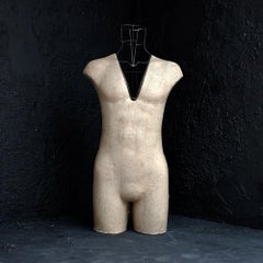 Early 20th Century Shop Display Mannequin Bust