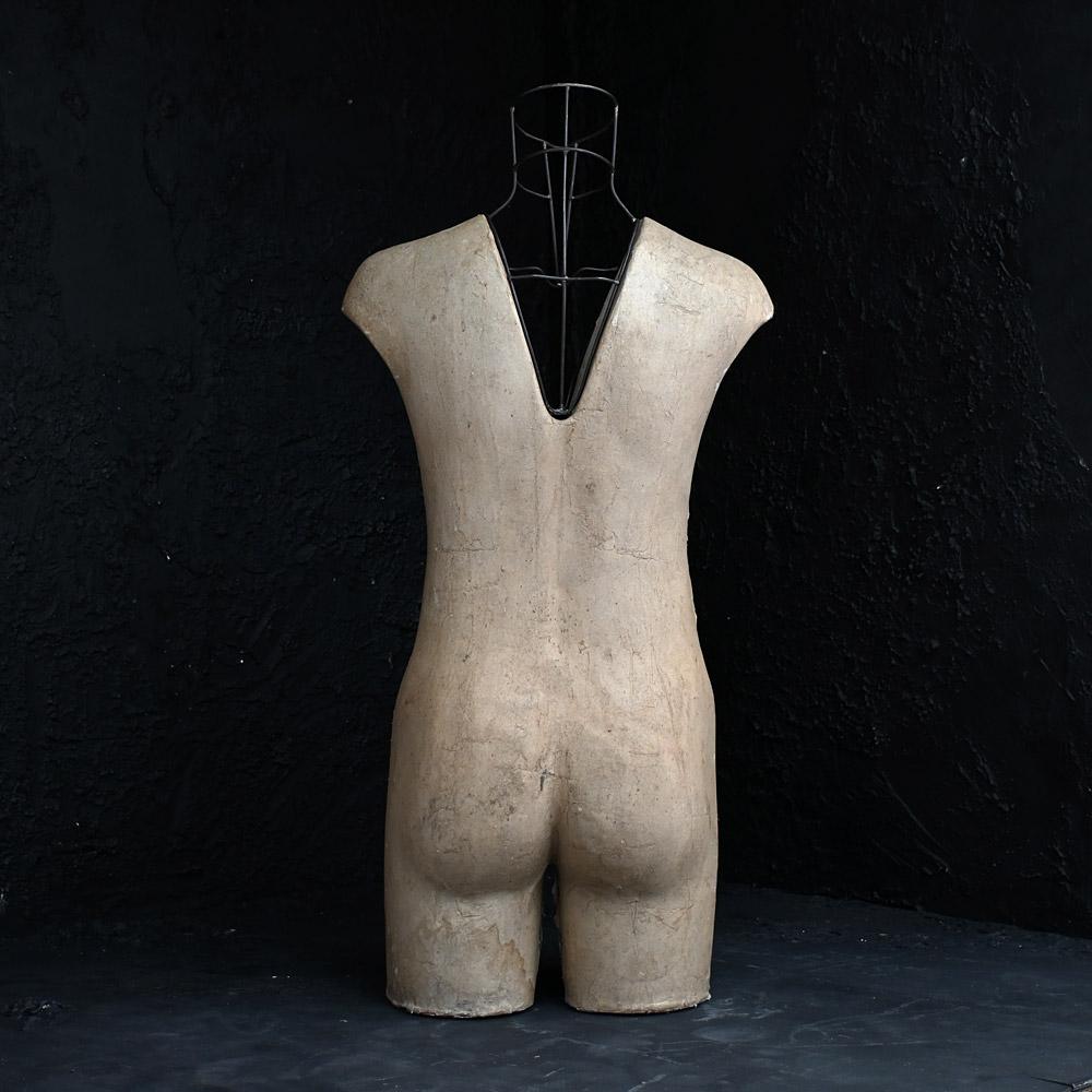 Early 20th Century Shop Display Mannequin Bust 1