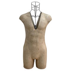 Busto maniquí expositor de principios del siglo XX