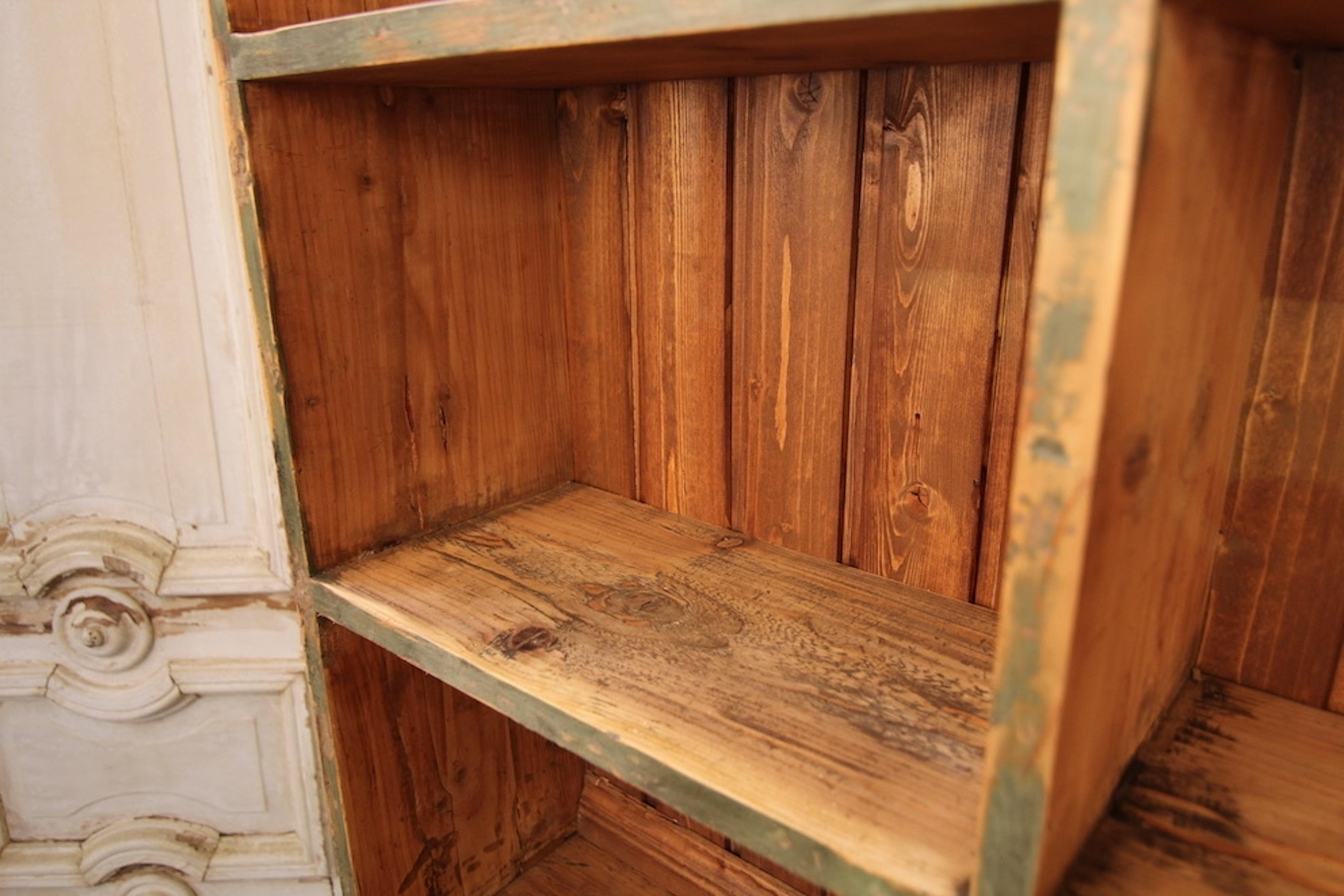 Early 20th Century Shop Drawer Cabinet in Original Paint 1