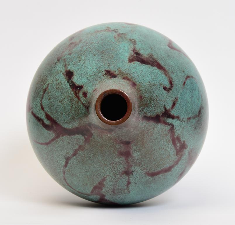 Early 20th Century, Showa, Japanese Bronze Vase 6