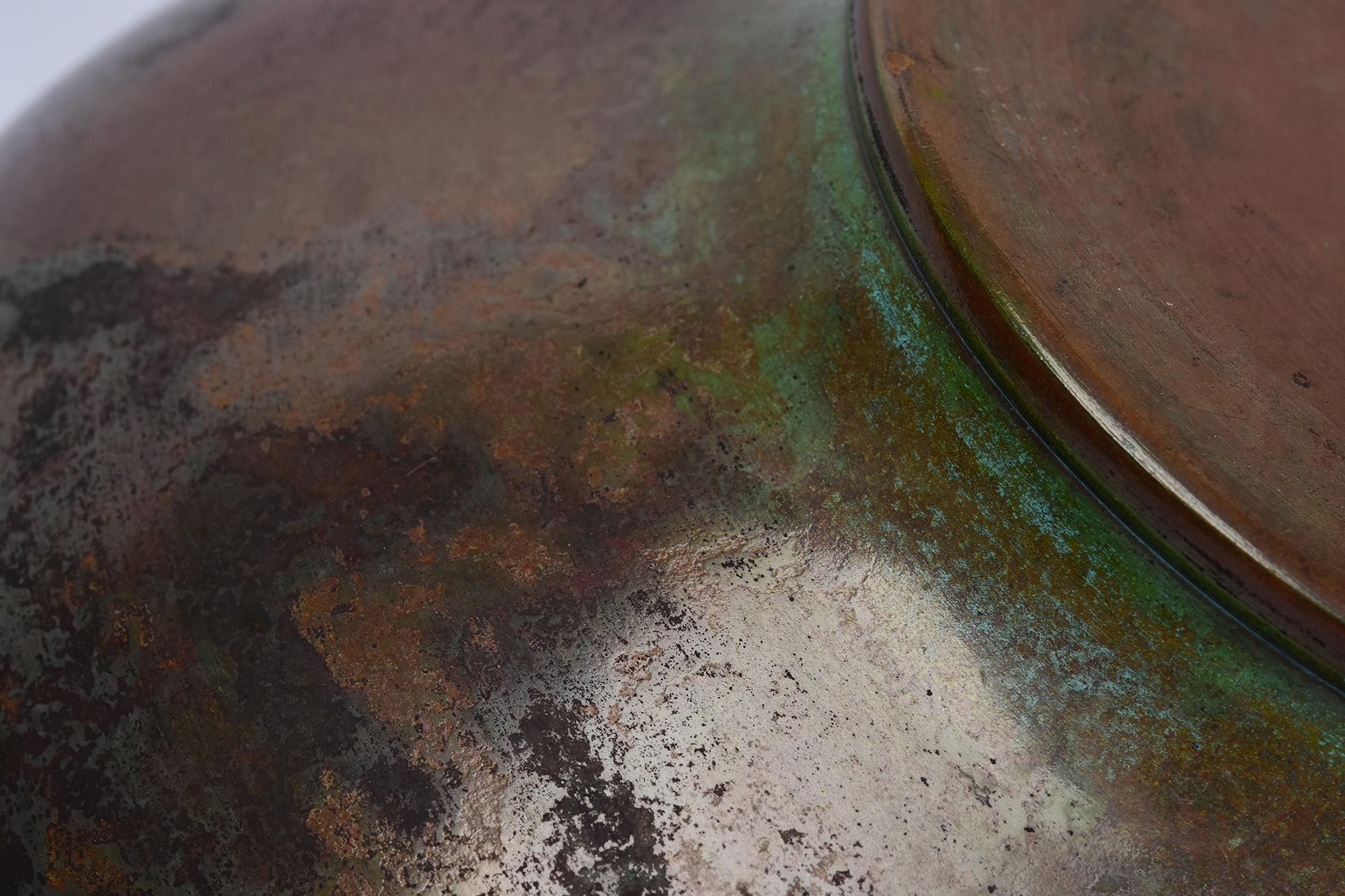 Early 20th Century, Showa, Japanese Bronze Vase For Sale 9