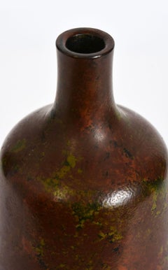 Early 20th Century, Showa, Japanese Bronze Vase