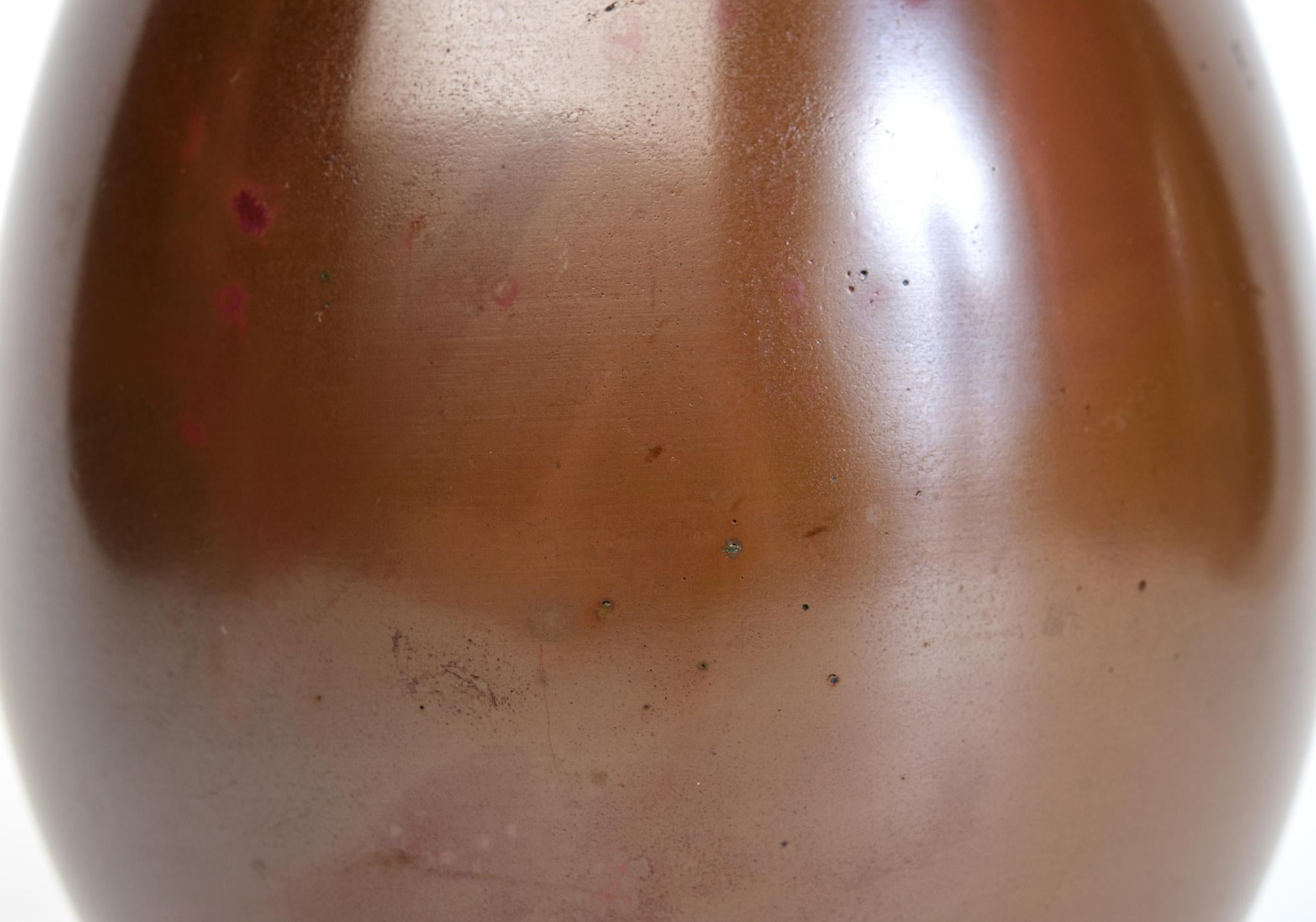 Early 20th Century, Showa, Japanese Bronze Vase In Good Condition For Sale In Sampantawong, TH