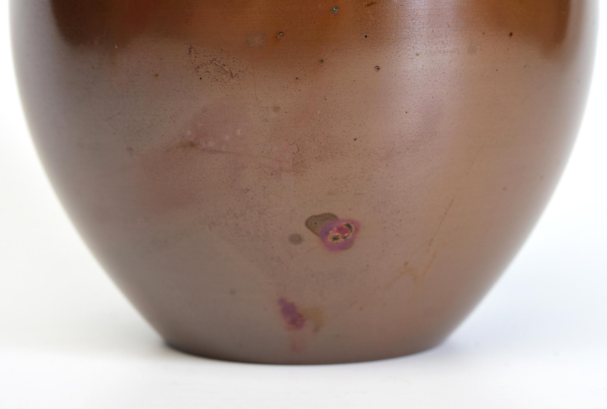 Early 20th Century, Showa, Japanese Bronze Vase For Sale 1