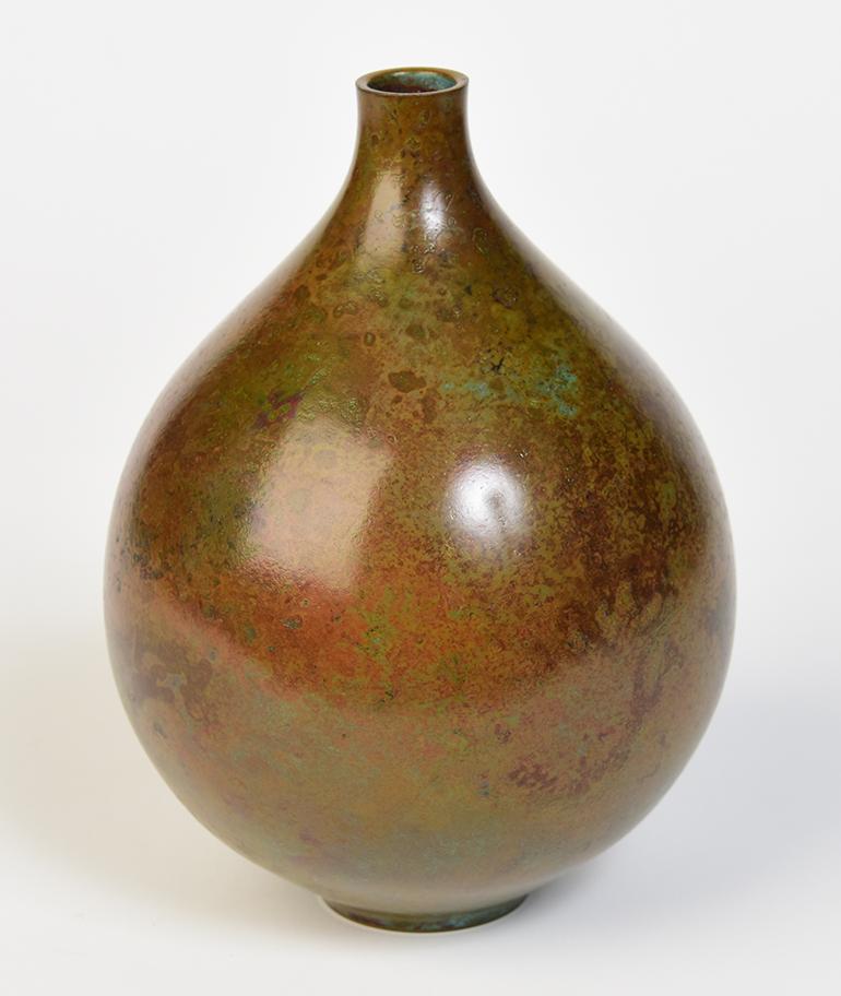 Early 20th Century, Showa, Japanese Bronze Vase 2