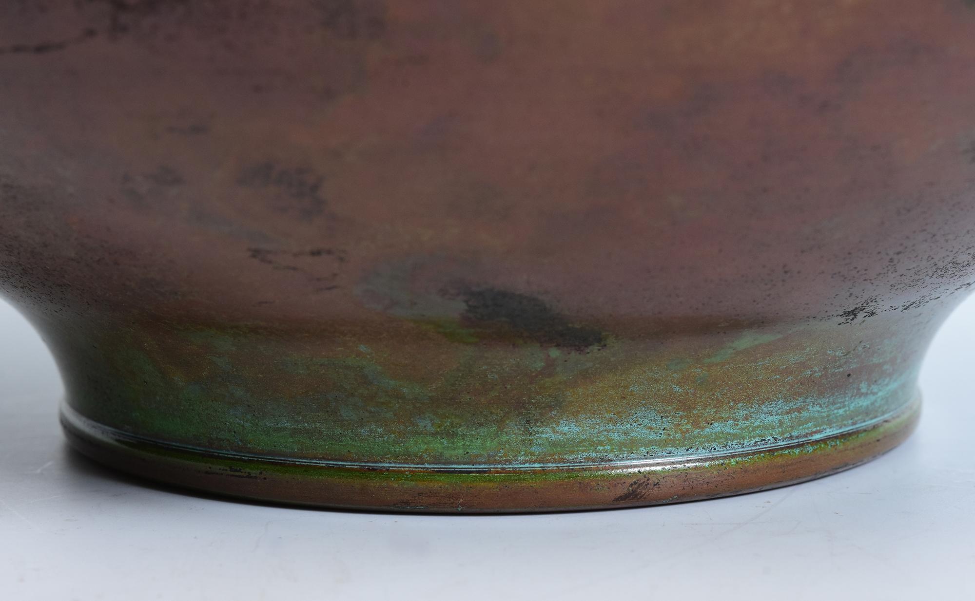 Early 20th Century, Showa, Japanese Bronze Vase For Sale 2