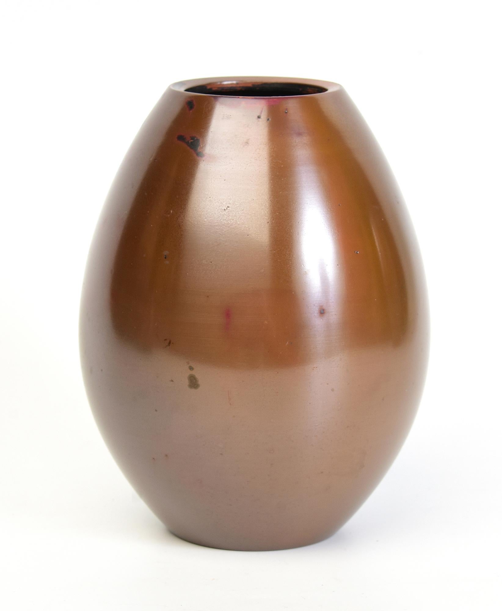 Early 20th Century, Showa, Japanese Bronze Vase For Sale 2