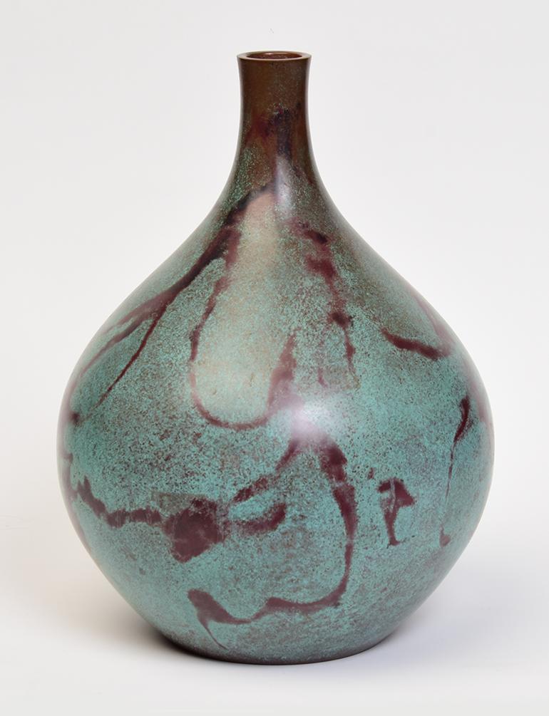 Early 20th Century, Showa, Japanese Bronze Vase 3