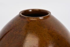 Early 20th Century, Showa, Japanese Bronze Vase with Artist Sign