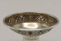 Plat à charbon du début du 20e siècle pour le passover par Felix Horovitz