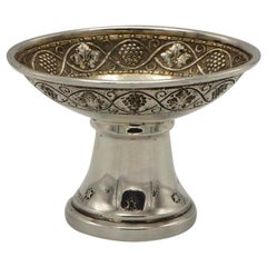 Early 20th Century Silver Charoset Dish for Passover by Felix Horovitz