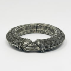 Early 20th Century Silver Filigree Bracelet, Yemen