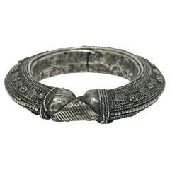 Pulsera de filigrana de plata de principios del siglo XX, Yemen