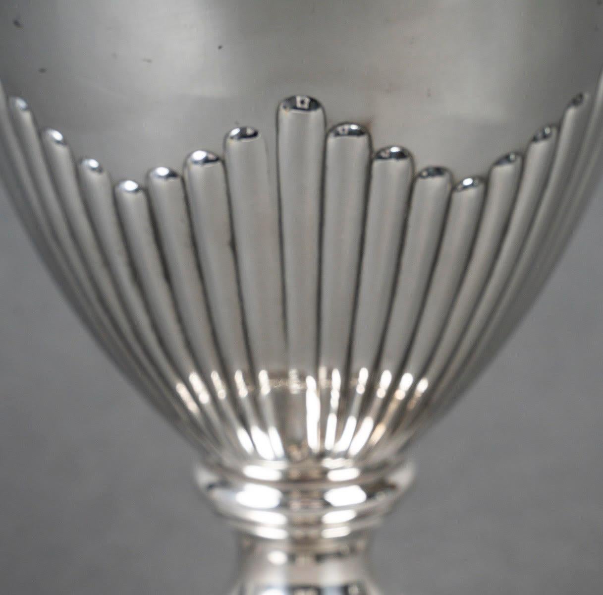 Early 20th Century Silver-Plated Decanter, Napoleon III Style. For Sale 1