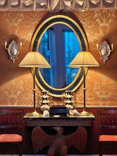 Early 20th Century Silvered Bronze Wall Lights