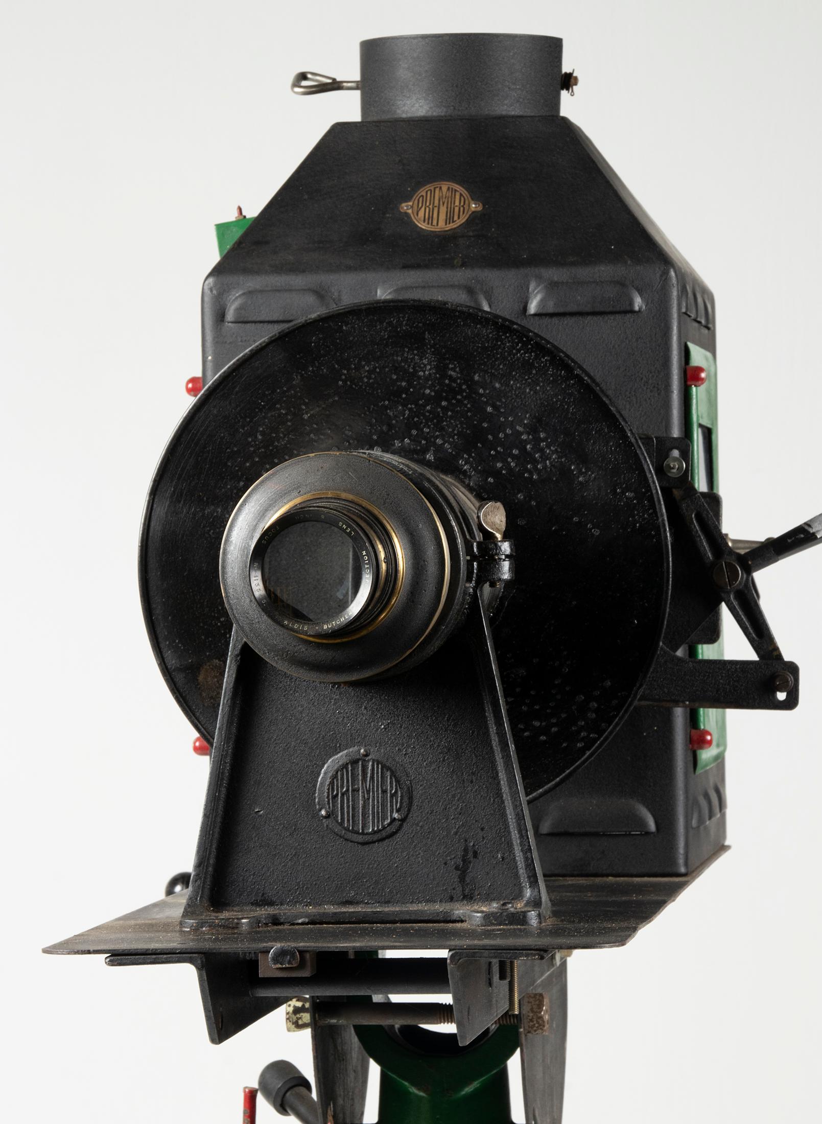 old fashioned slide projector