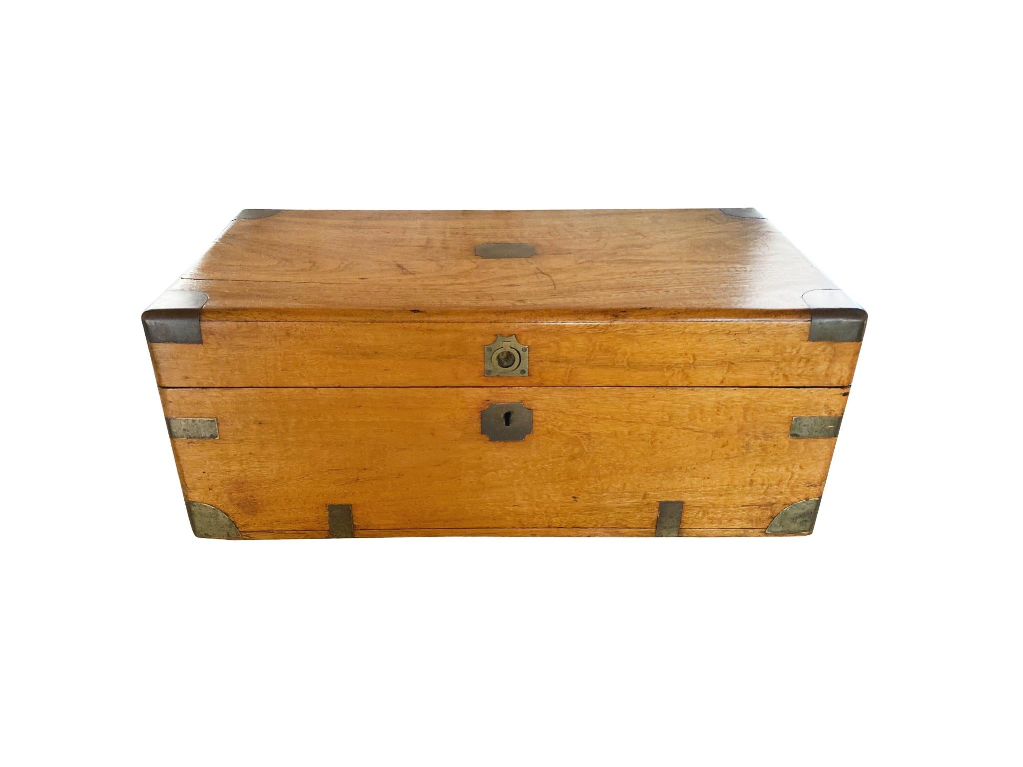 Chinese Early 20th Century Small Camphorwood Chest