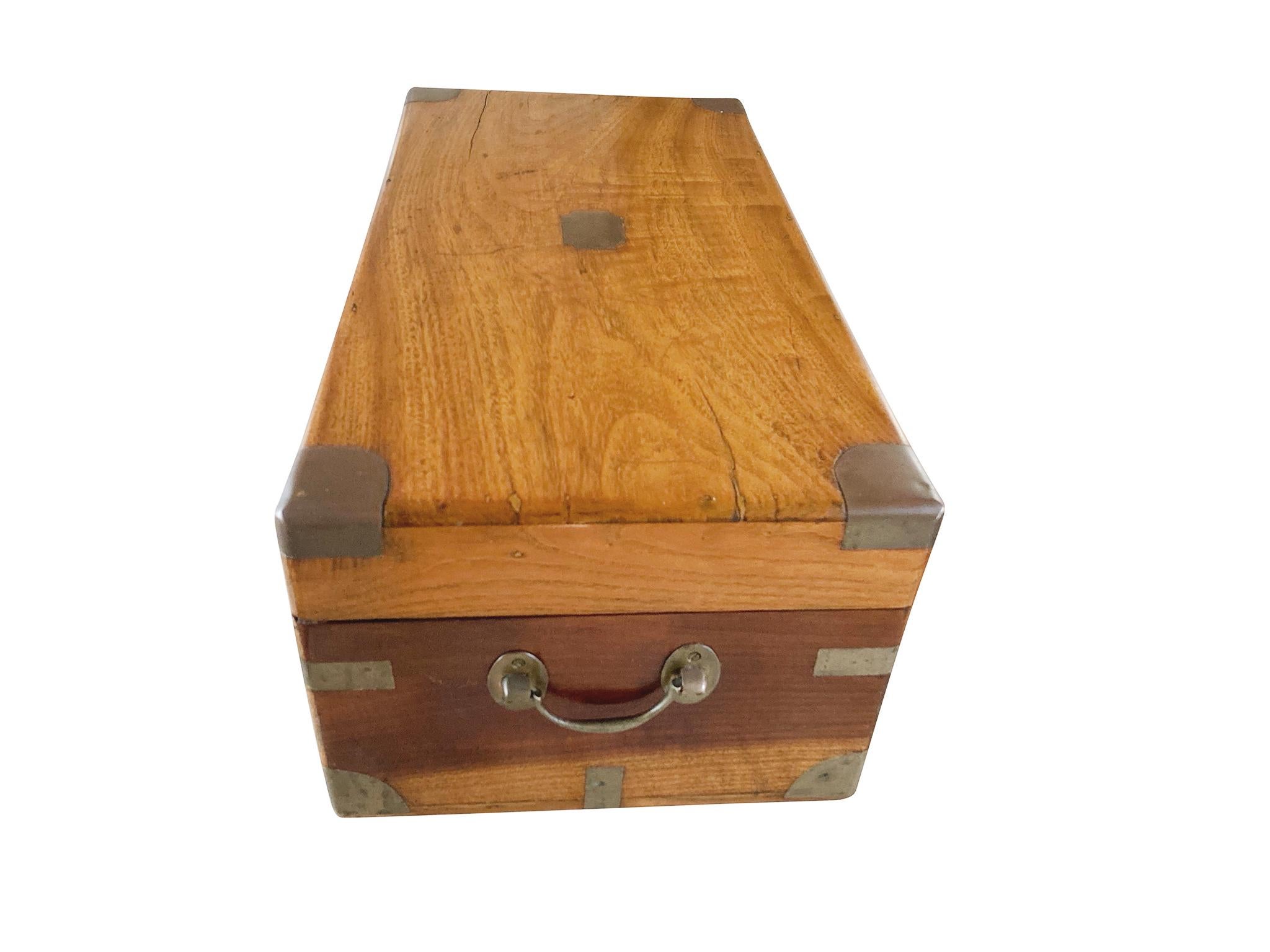 Hand-Crafted Early 20th Century Small Camphorwood Chest