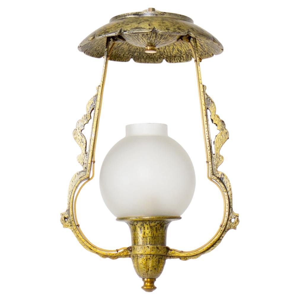 Early 20th Century Small Hall Light For Sale