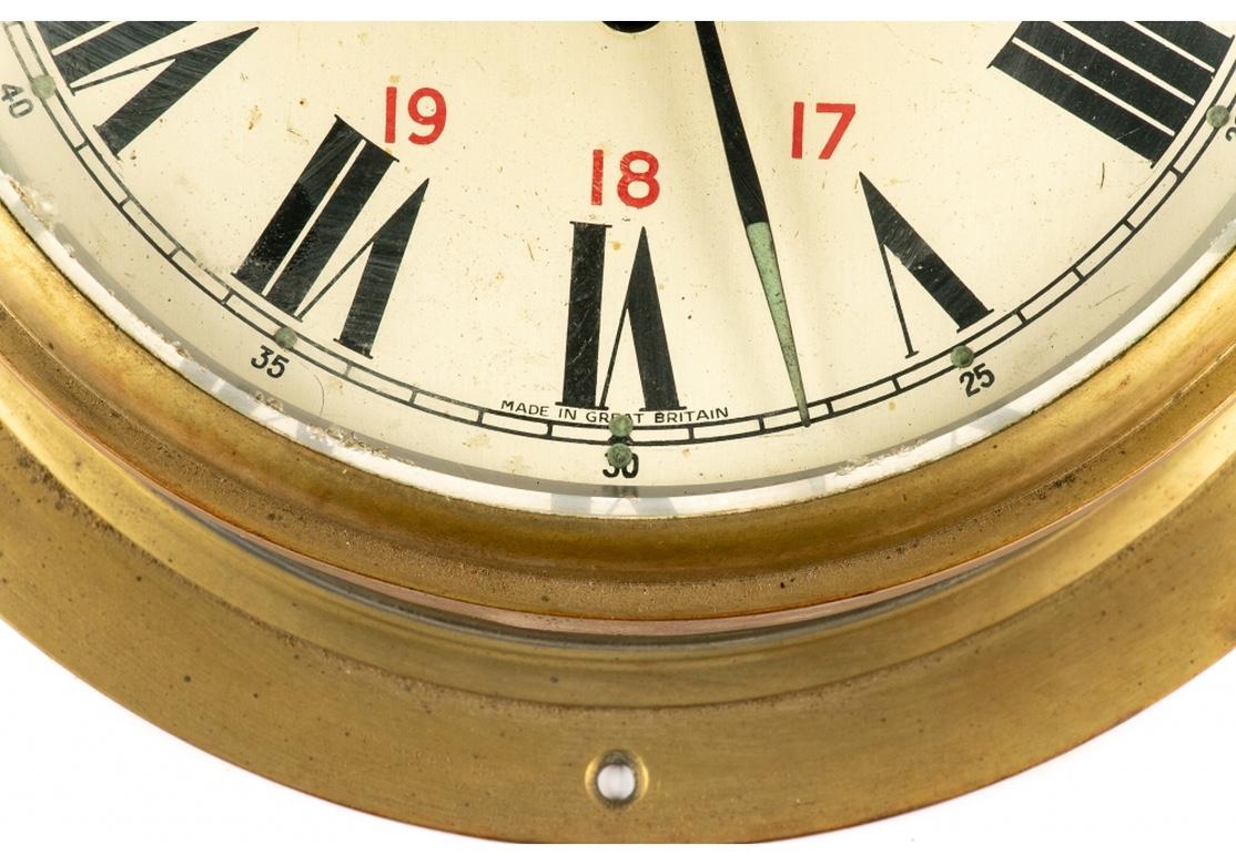 Laiton Horloge marine Smiths Astral ' Great Britain ' du début du XXe siècle, vers les années 1930 en vente