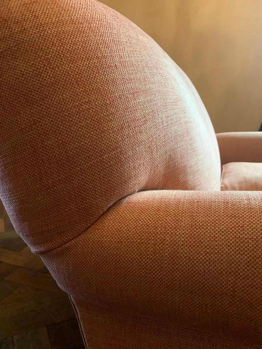 Linen Early 20th Century Sofa Settee