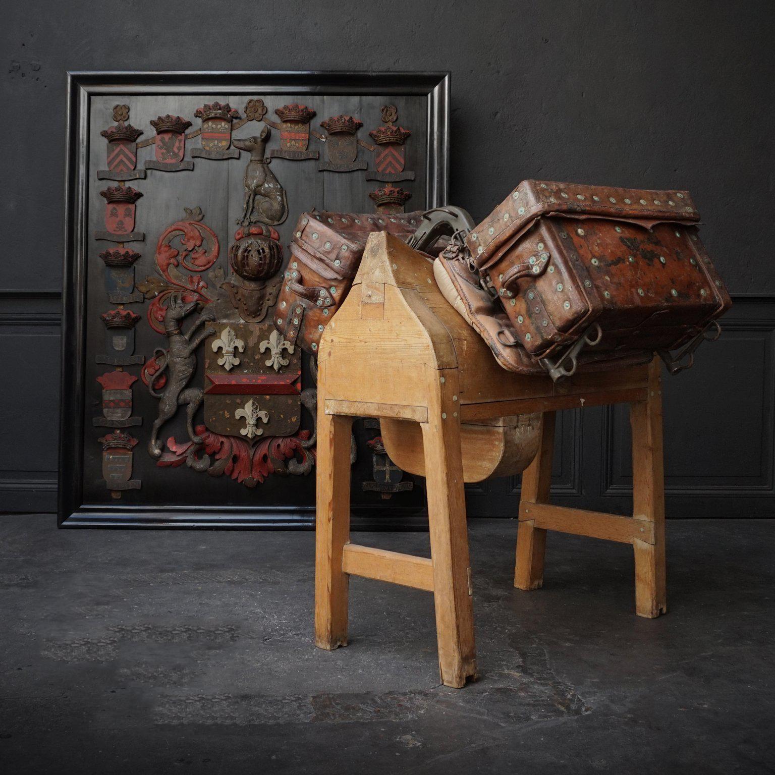 early 20th century Softwood Saddle Horse or Rack 1