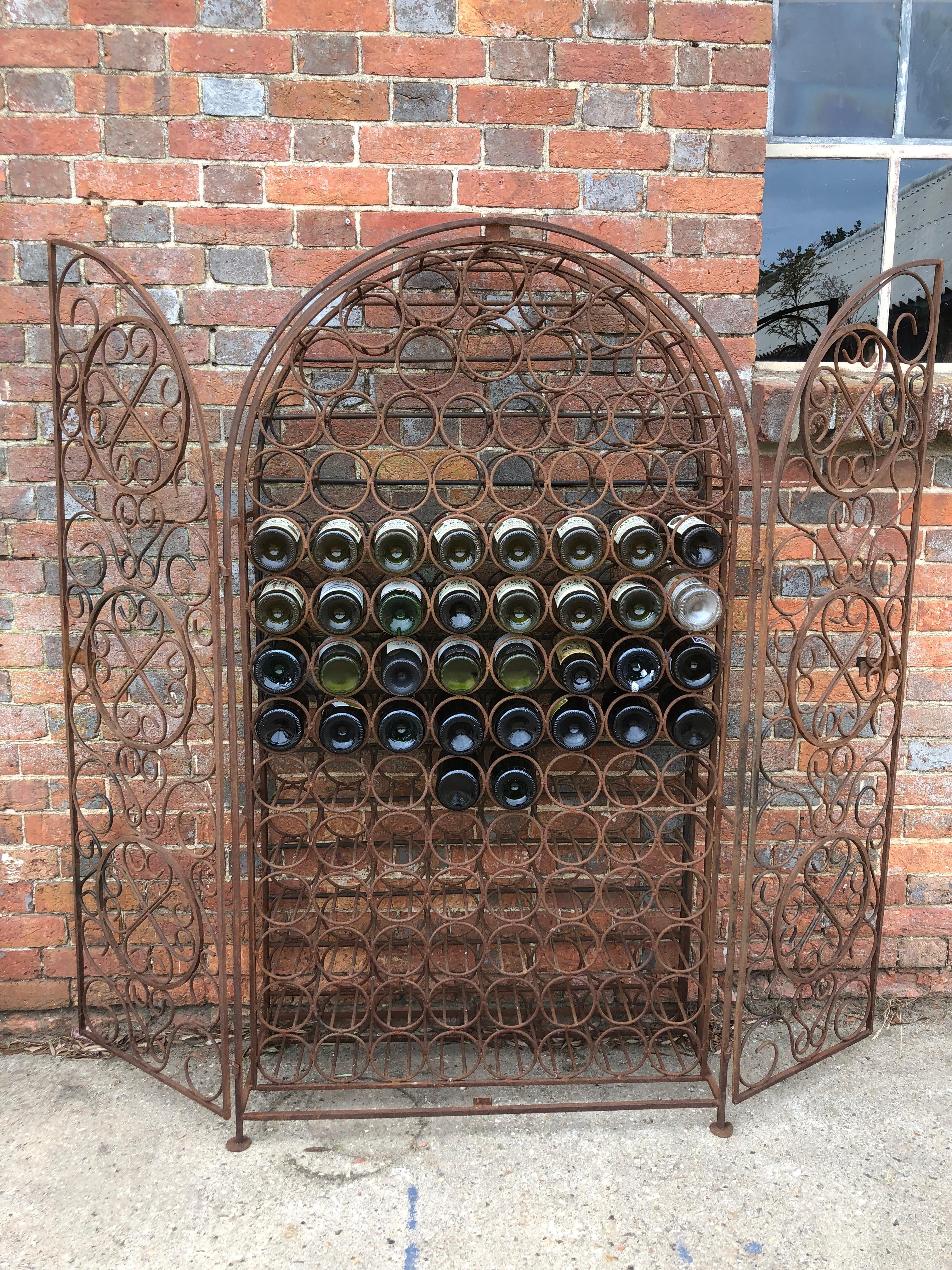 Early 20th Century Sommelier's Wine or Champagne Rack 1