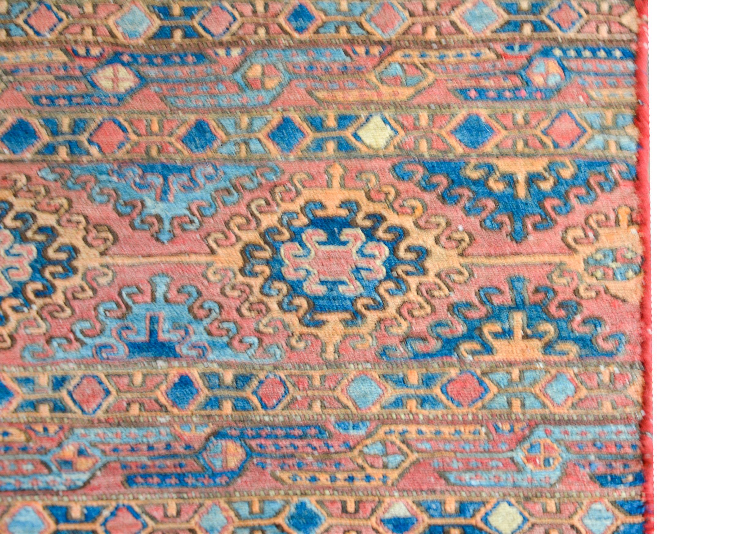 Tribal Early 20th Century Soumak Rug For Sale