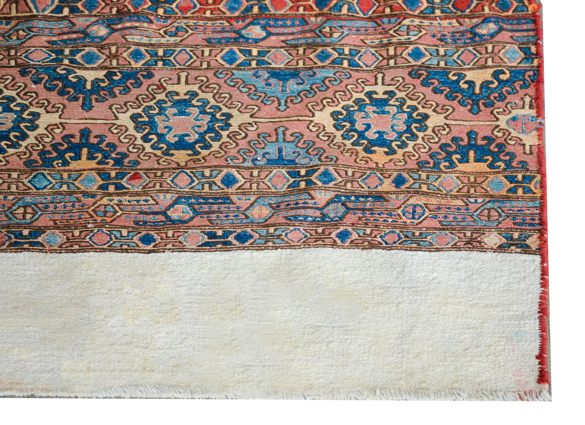 Early 20th Century Soumak Rug For Sale 1