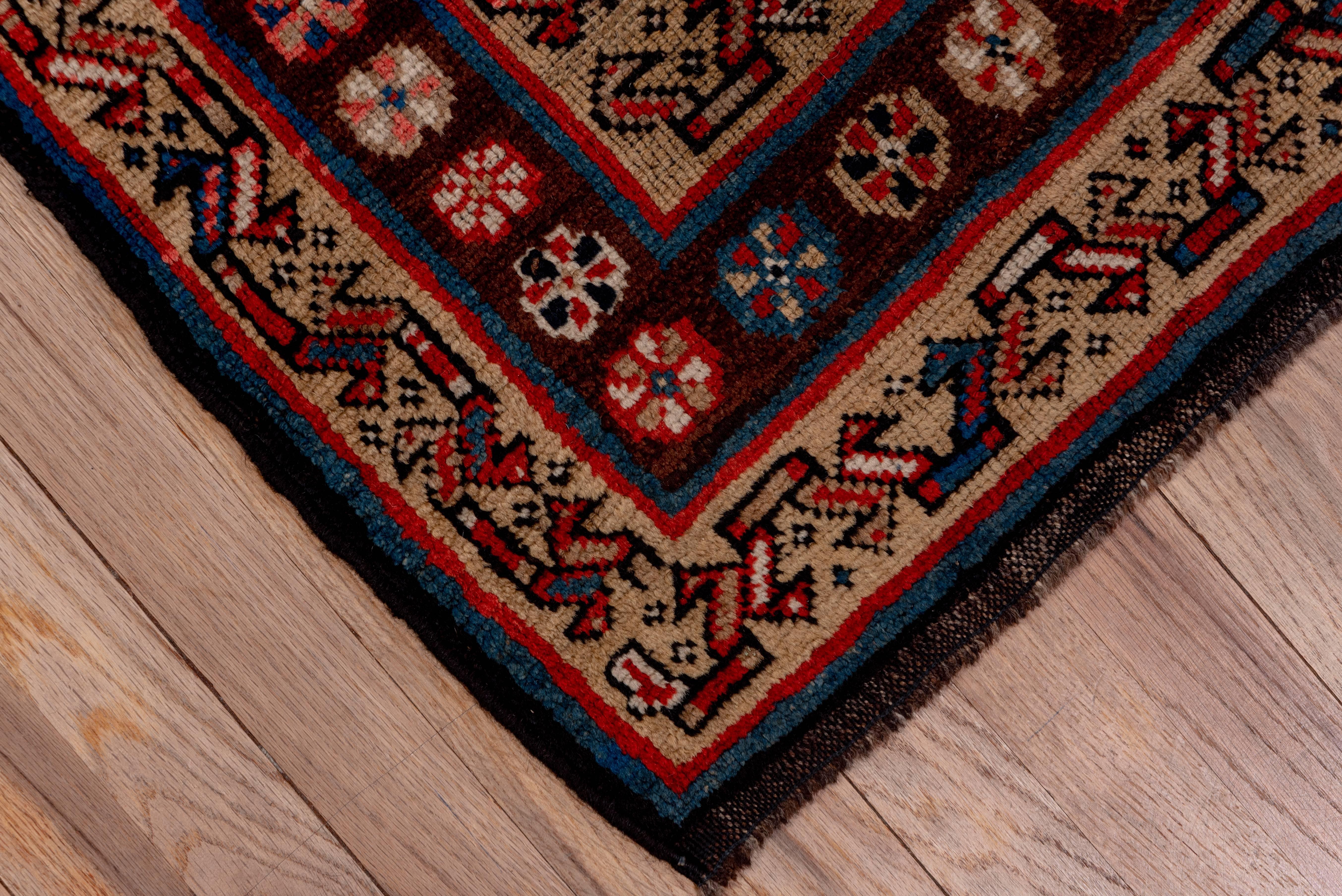 Tribal Early 20th Century Persian Kurd Runner, circa 1920s For Sale