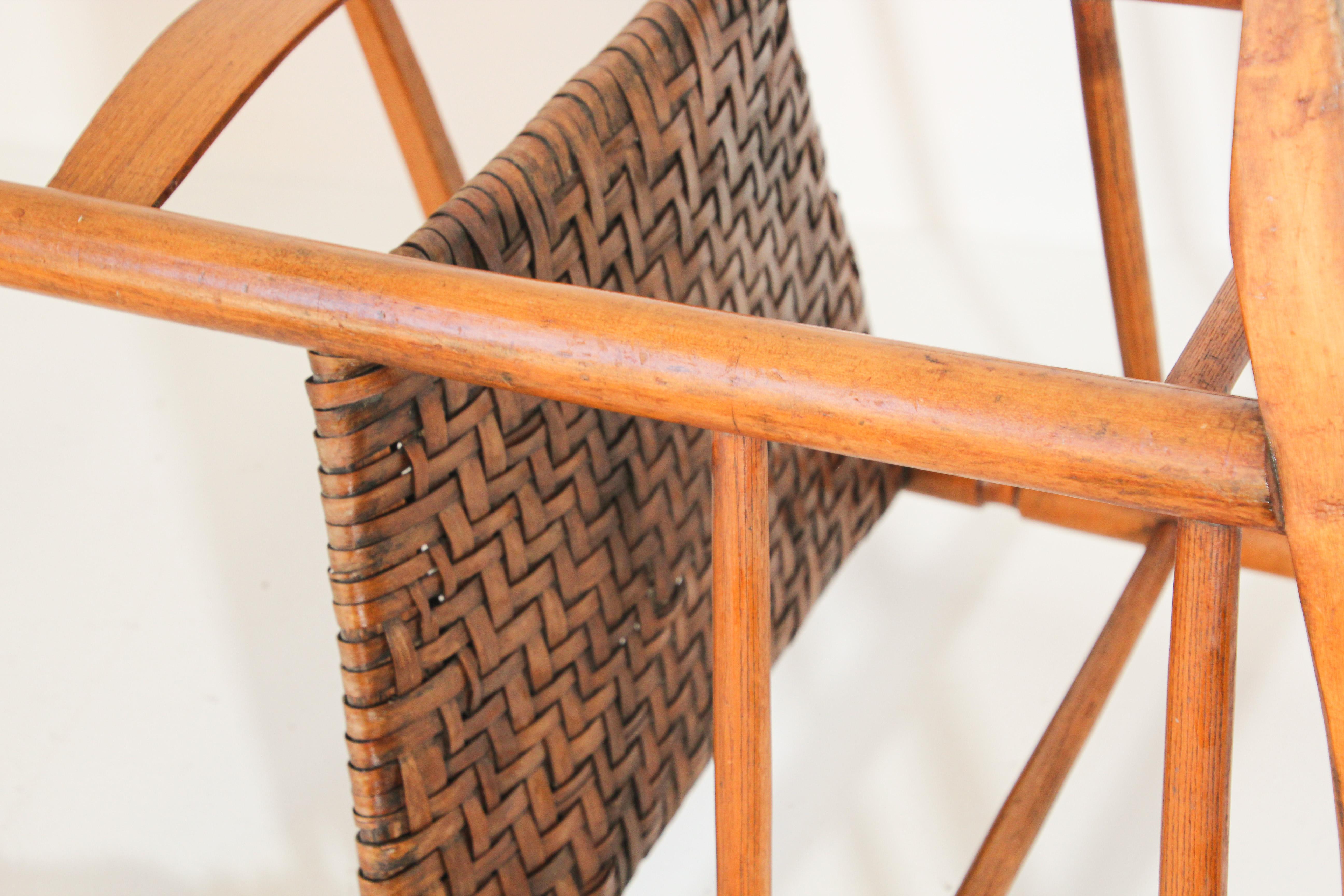 Early 19th Century South West Ladder High Back Rocking Chair 5