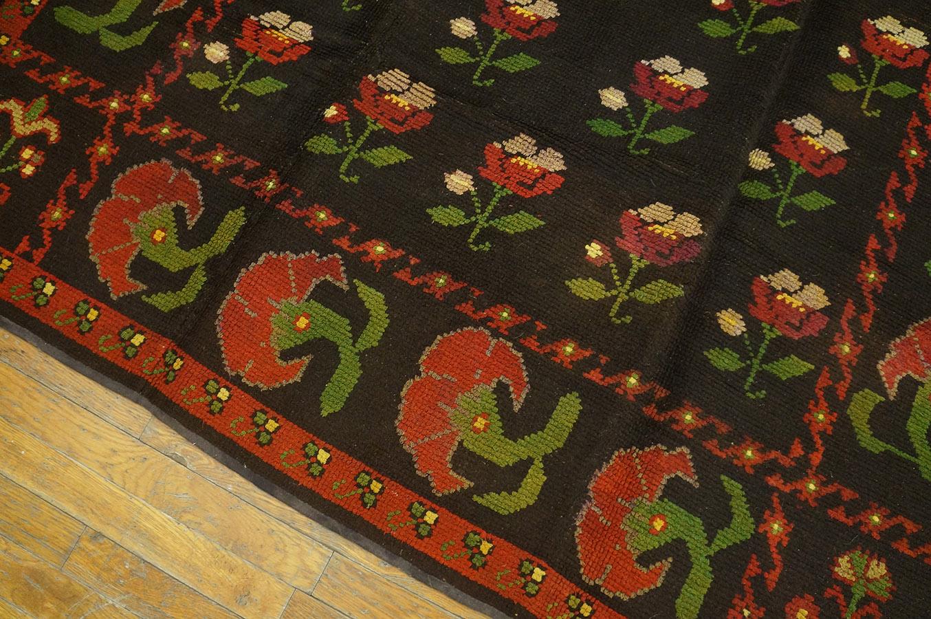 Spanischer Alpujarra-Teppich des frühen 20. Jahrhunderts ( 5''3 x 7''6 - 160 x 228) im Angebot 4