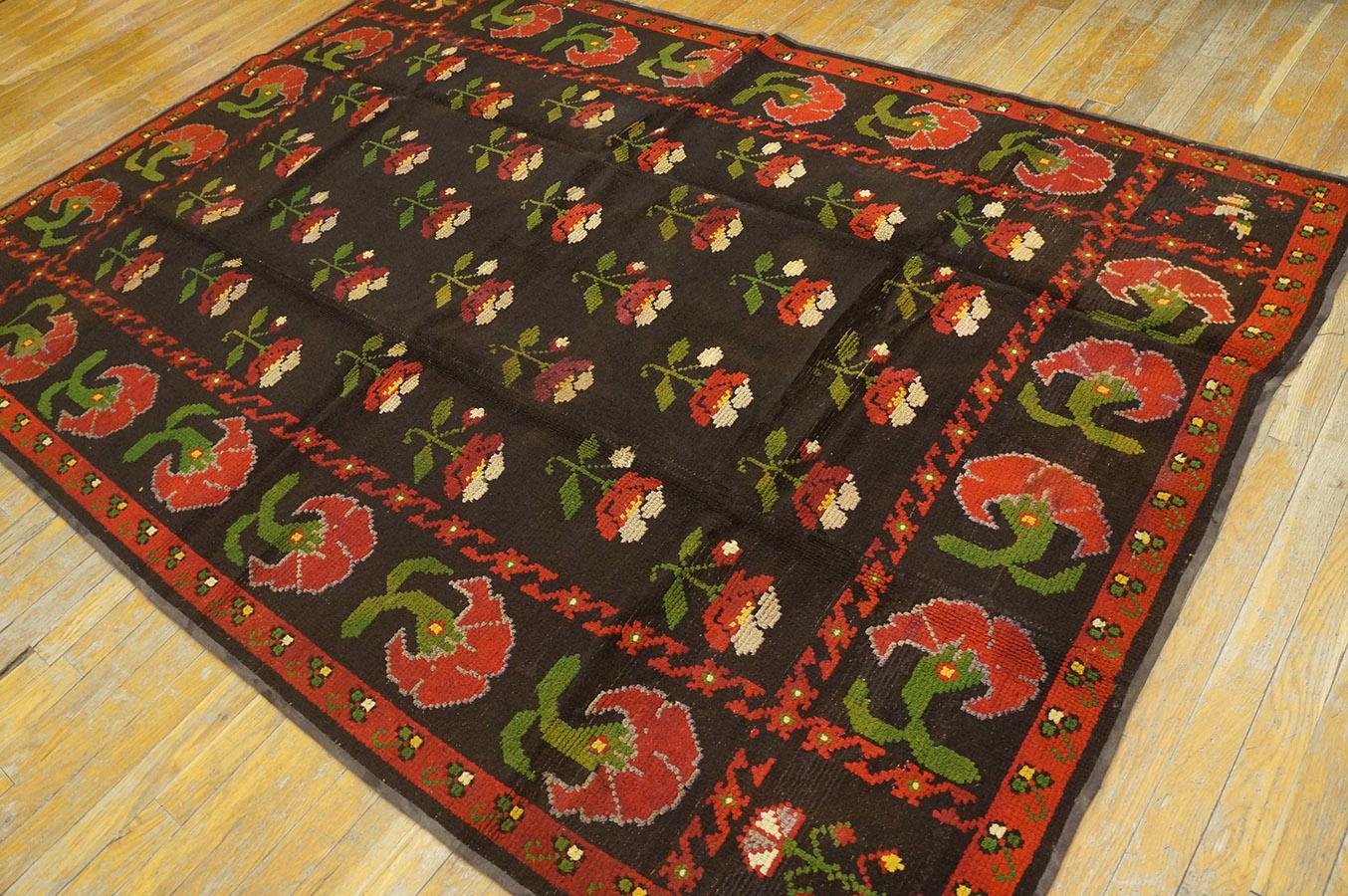 Spanischer Alpujarra-Teppich des frühen 20. Jahrhunderts ( 5''3 x 7''6 - 160 x 228) (Wolle) im Angebot