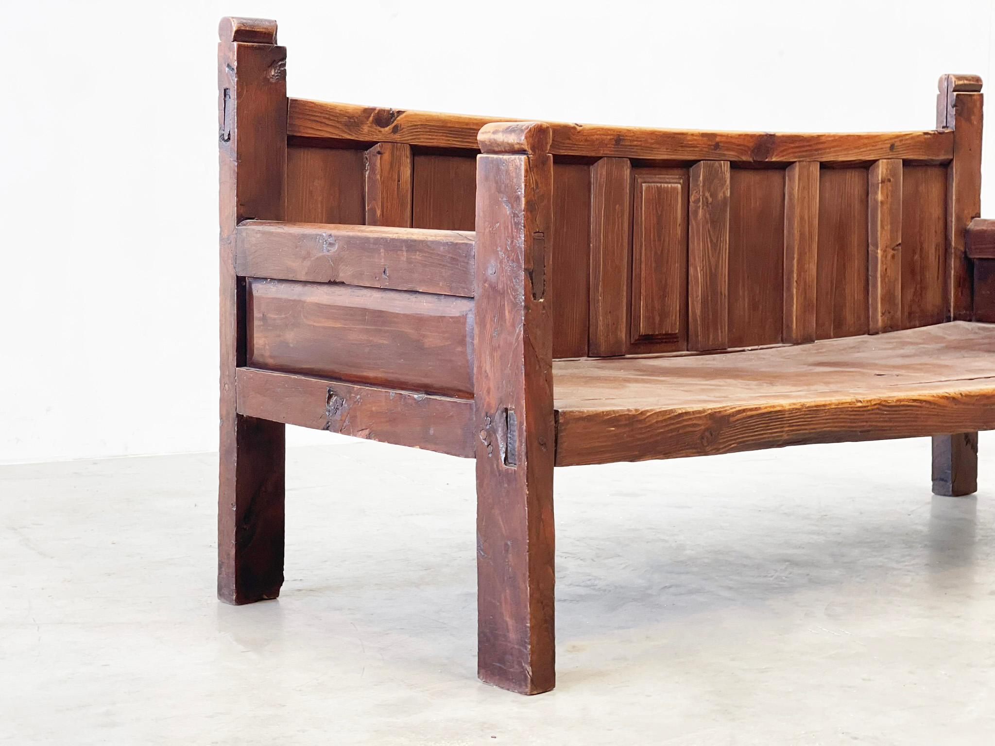 Early 20th Century Early 20th century Spanish bench For Sale